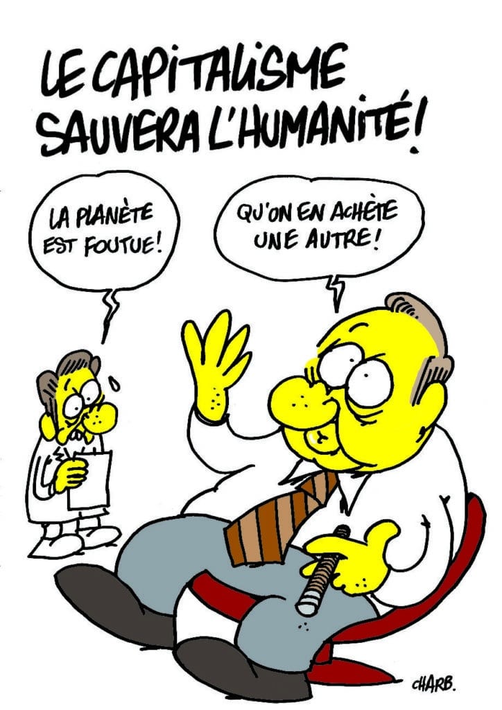 Mercredi, c'est Charlie : Charb s'interroge sur l'avenir de la planète -  GoodPlanet mag'