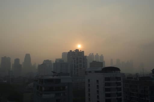 bangkok pluie pollution