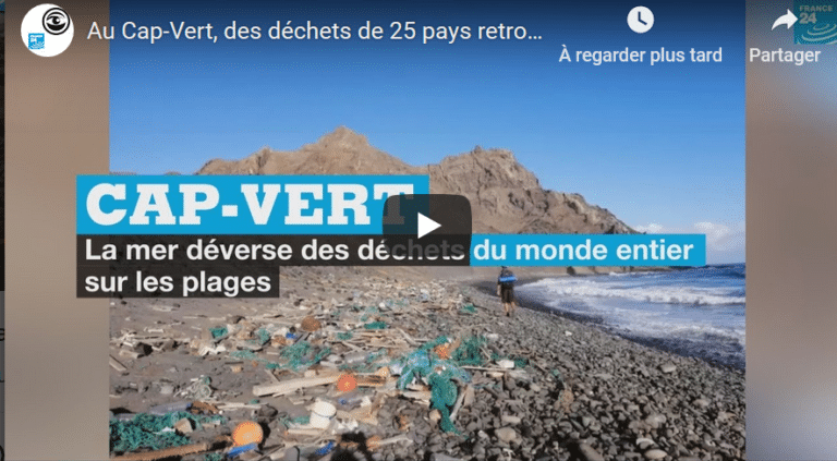 cap vert santa luzia déchets plages