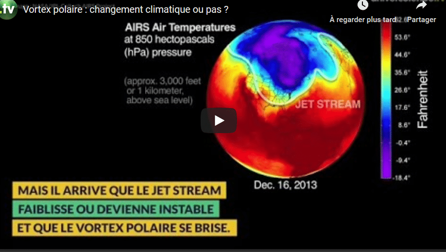 Comprendre les vagues de froid dues au vortex polaire - GoodPlanet mag'