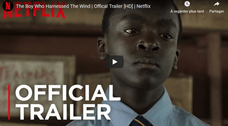 William Kamkwamba garçon qui recolte le vent malawi netflix