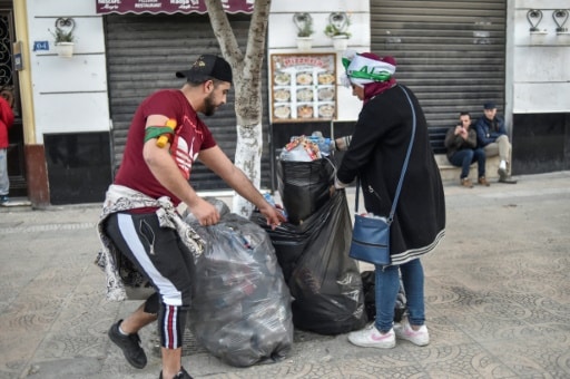 algerie volontaires nettoyer