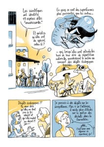 Extrait- Bande dessinée "La Guerre des fourmis" - © Mathieu Ughetti