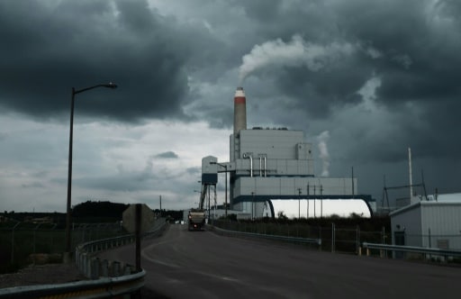 La centrale au charbon de Longview, en Virginie occidentale, le 21 août 2018 © GETTY IMAGES NORTH AMERICA/AFP SPENCER PLATT