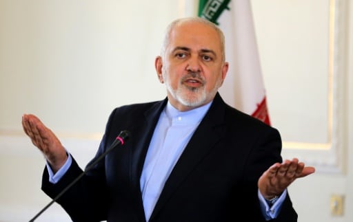 Photo prise le 13 février 2019 du ministre iranien des Affaires étrangères Mohammad Javad Zarif, qui a annoncé sa démission le 25 février 2019 © AFP/Archives ATTA KENARE