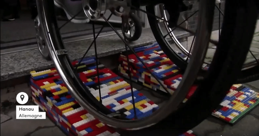 Des rampes pour fauteuil roulant en lego - GoodPlanet mag'