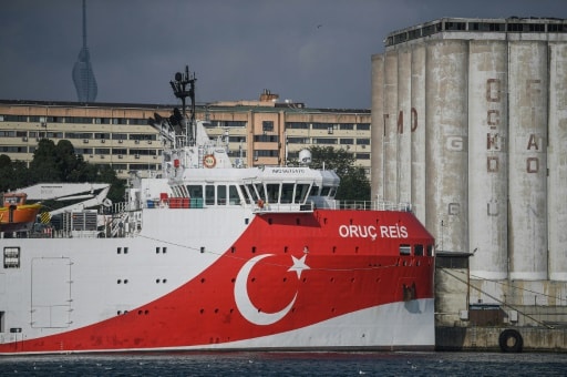 navire turques gaz naturel