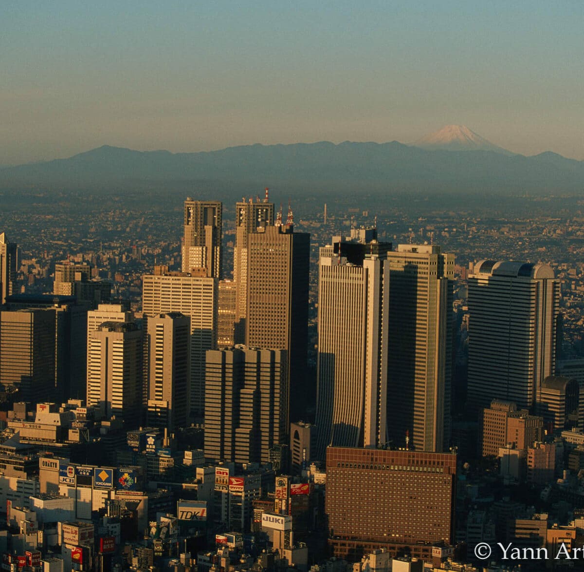 Tokyo centre affaires Japon