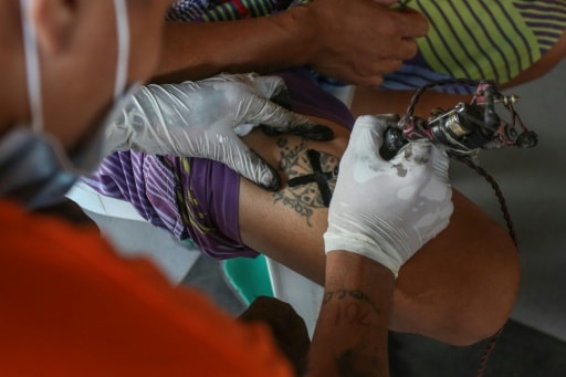 tatouage Philippine gangs violence