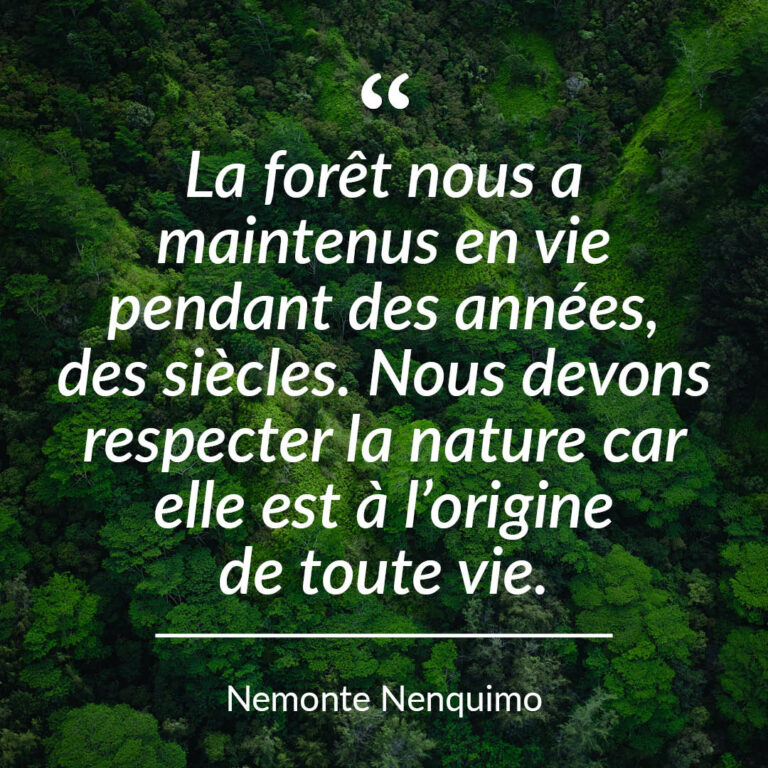 "La forêt nous a maintenus en vie pendant des années" mag' — free download