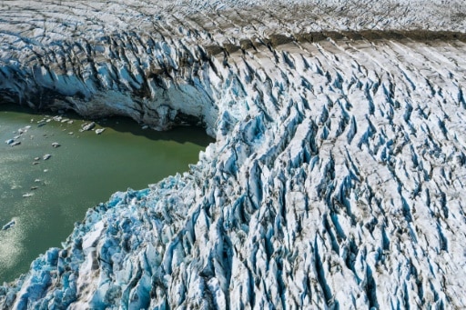 calotte glaciaire fonte des glaces changement climatique