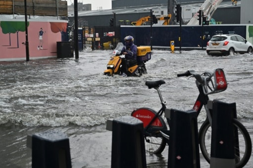 London NineElms inondation changement climatique giec réchauffement