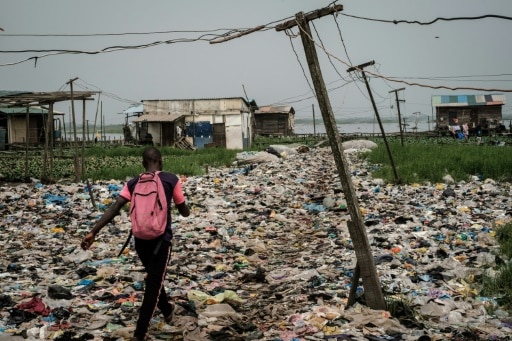 afrique dechets plastiques poubelle