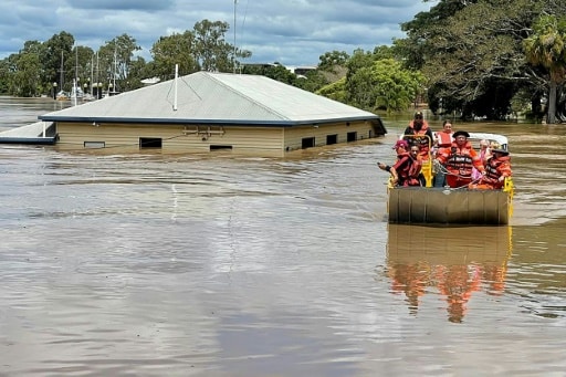 Australiens récif inondations