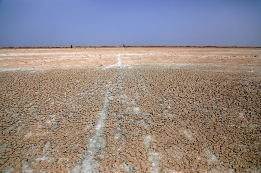 lac Sawa Irak sécheresse désert