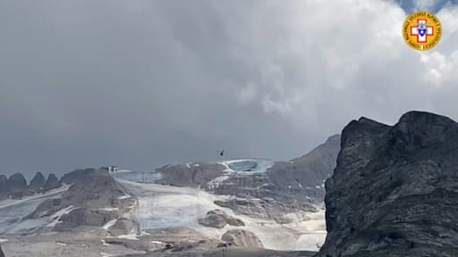italie glacier morts recherches effondrement