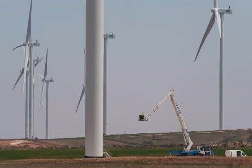 Saragosse éolienne electricité renouvelable energie