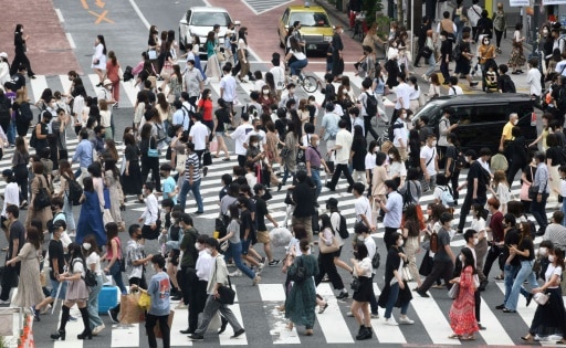 Shibuya Japon population mondiale