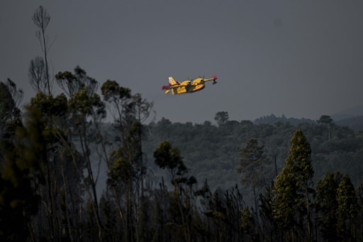 bombardier incendies forêts Portugal