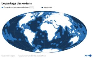 carte partage des océans