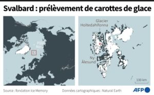 carte antarctique