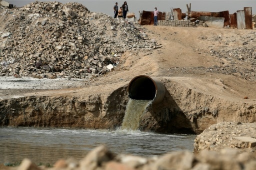 irak pollution catastrophiques des fleuves