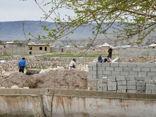 Tadjikistan déplacés climatiques