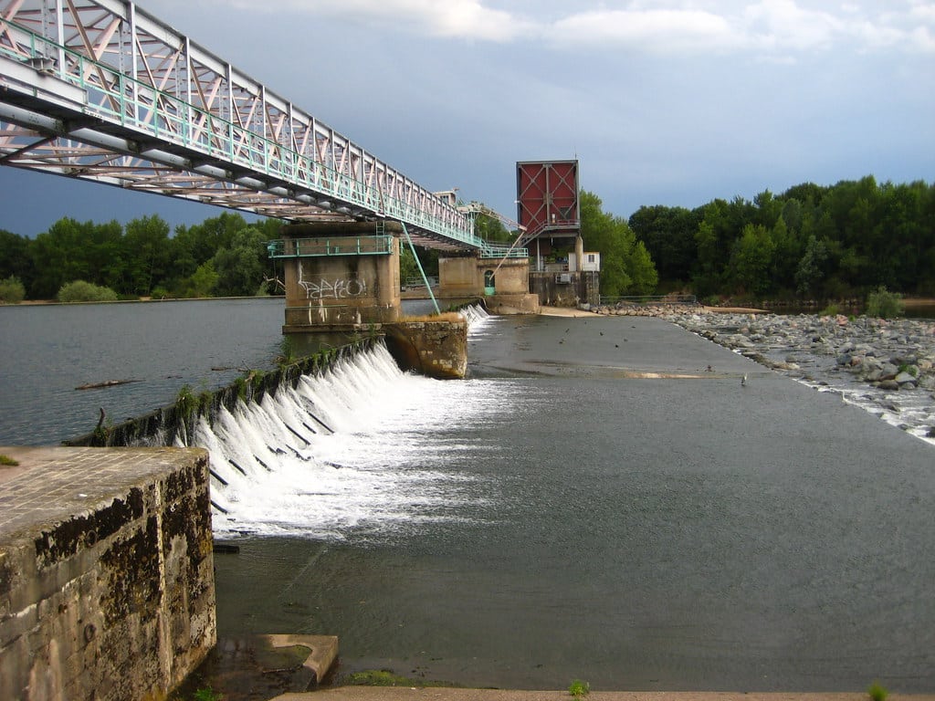 En tout, 38 barrages sont installés sur la Loire. DR Flickr