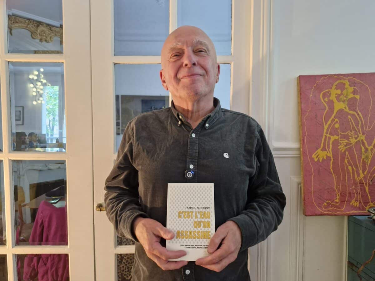 Le livre C'est l'eau qu'on assassine de Fabrice Nicolino est disponible en librairie depuis le 21 mai ©Fondation GoodPlanet