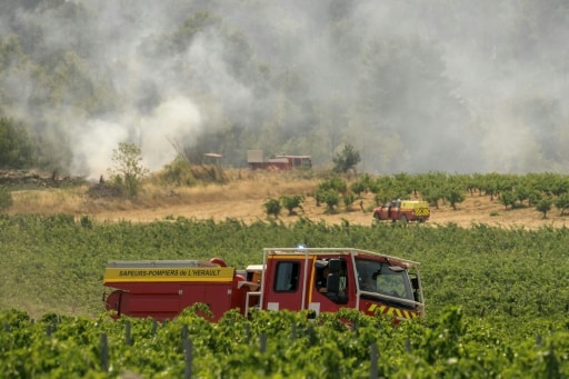 véhicules de pompiers