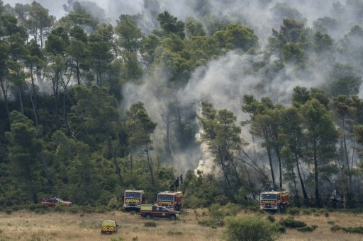 pompiers feux de forêt