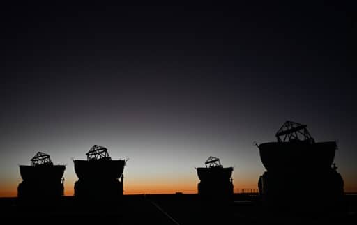 Vue générale de la platforme du Très grand téléscope (VLT), à l'Observatoire européen austral (ESO) de Paranal, dans le désert d'Atacama au Chili, le 27 janvier 2025 © AFP/Archives RODRIGO ARANGUA