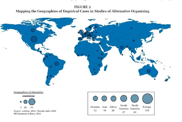 carte organisations alternatives 